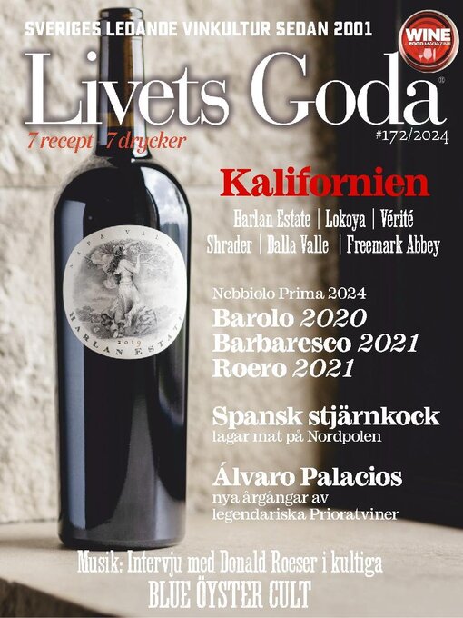 Title details for Livets Goda Wine Magazine by Produktionsgruppen Ek Förv AB - Available